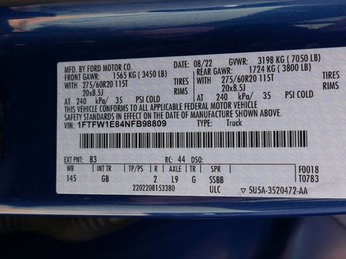 Used 2022 Ford F150 XL w/ STX Appearance Package AWD/4WD image 28