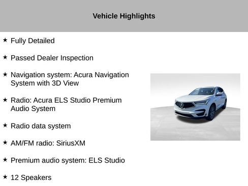 Used 2021 Acura RDX w/ Technology Package AWD/4WD image 18