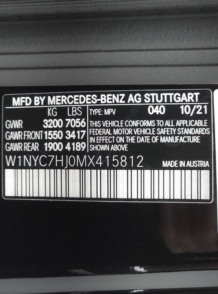 Certified 2021 Mercedes-Benz G 63 AMG 4MATIC image 39