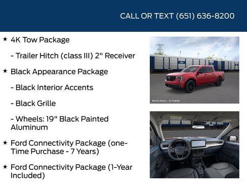 New 2026 Ford Maverick Lariat w/ Black Appearance Package AWD/4WD image 10