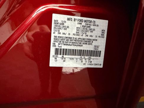 Used 2026 Ford Maverick Tremor AWD/4WD image 16