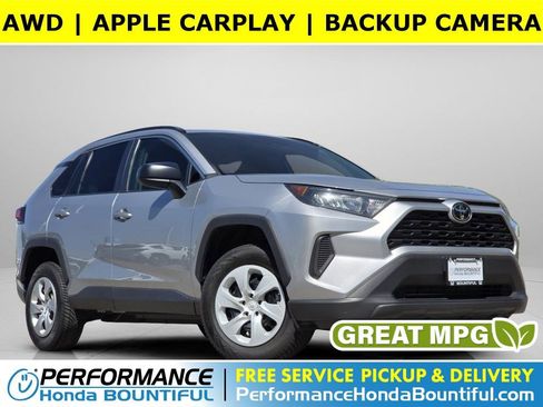 Used 2020 Toyota RAV4 LE w/ All Weather Liner Package AWD/4WD image 1