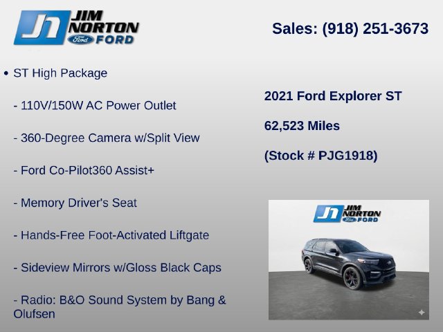 Used 2021 Ford Explorer ST w/ ST Street Pack AWD/4WD image 15