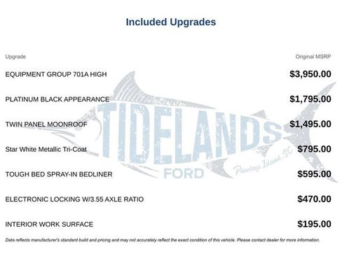 Certified 2023 Ford F150 Platinum w/ Equipment Group 701A High image 1