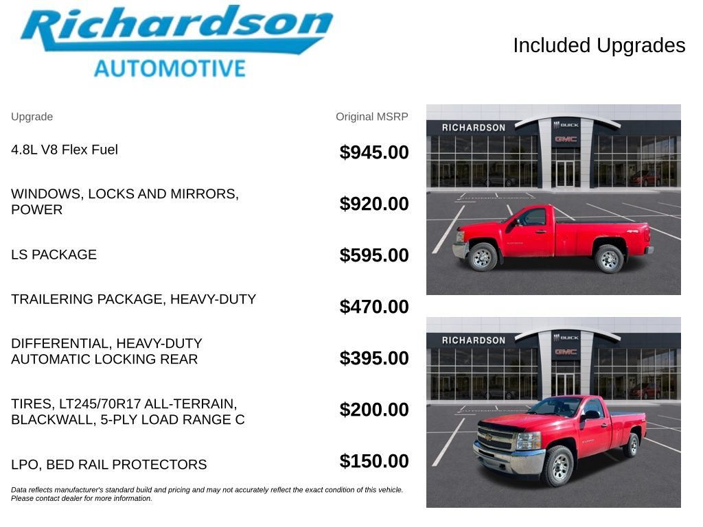 Used 2013 Chevrolet Silverado 1500 W/T w/ LS Package AWD/4WD image 6