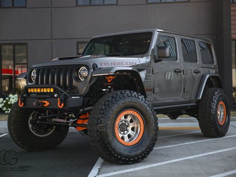 Used 2021 Jeep Wrangler Unlimited Rubicon w/ Xtreme Recon 35" Tire Package AWD/4WD image 3