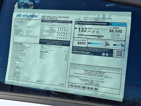 New 2025 Hyundai Ioniq 6 SE image 22
