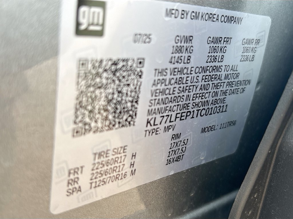Used 2026 Chevrolet Trax LS w/ LS Convenience Package FWD image 30