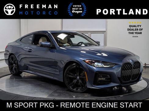 Used 2021 BMW 430i Coupe w/ M Sport Package image 1
