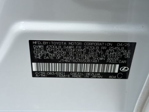 Used 2025 Lexus IS 350 F Sport RWD image 30