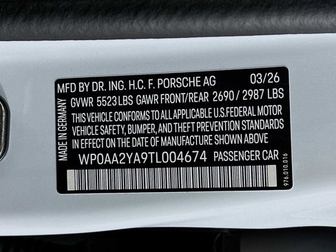 New 2026 Porsche Panamera RWD image 32