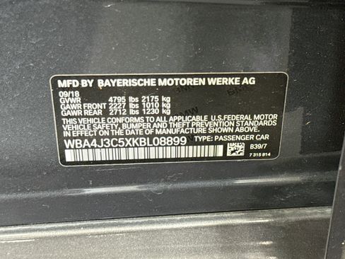 Used 2019 BMW 430i Gran Coupe xDrive w/ Convenience Package AWD/4WD image 12