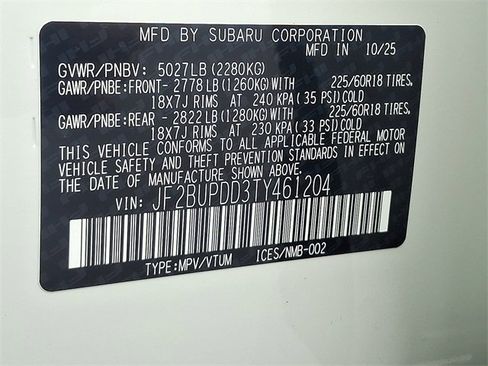 New 2026 Subaru Outback Limited image 10