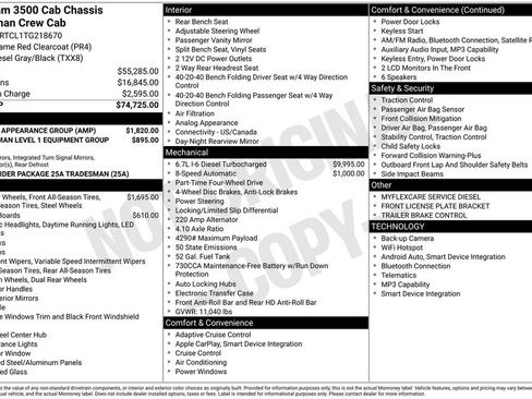 New 2026 RAM 3500 Tradesman w/ Chrome Appearance Group image 12