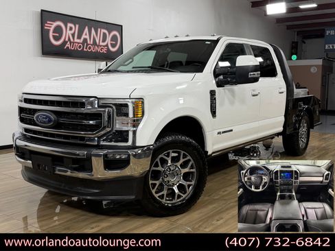 Used 2021 Ford F350 Lariat w/ Lariat Ultimate Package AWD/4WD image 1