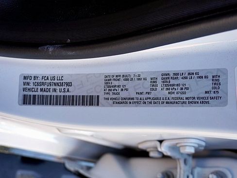 Used 2022 RAM 1500 TRX w/ TRX Level 1 Equipment Group image 37