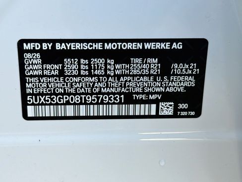 New 2026 BMW X3 xDrive30i w/ Premium Package AWD/4WD image 43