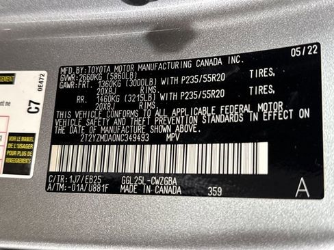 Certified 2022 Lexus RX 350 F Sport w/ Accessory Package image 21