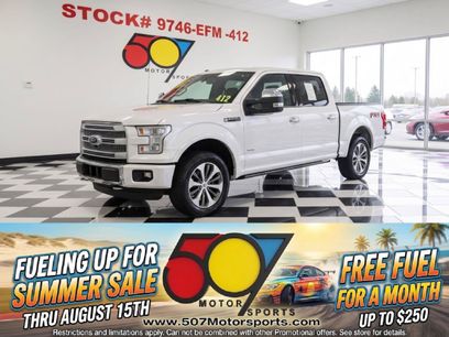 Used 2015 Ford F150 Platinum w/ Equipment Group 701A Luxury