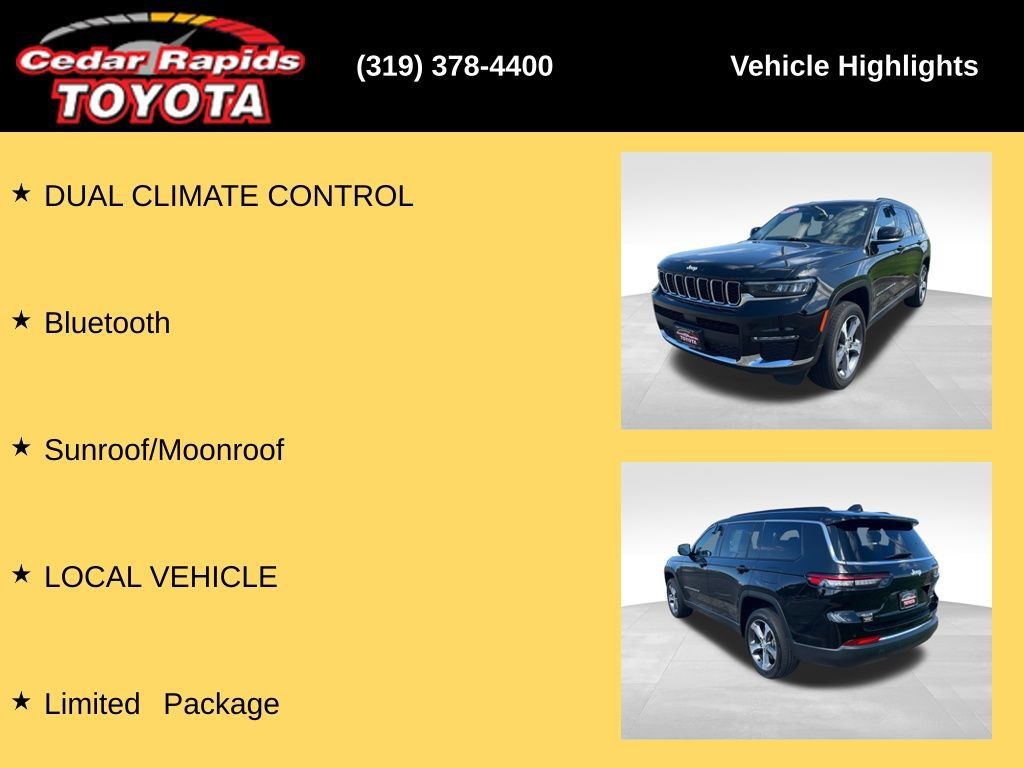 Used 2024 Jeep Grand Cherokee L Limited AWD/4WD image 22