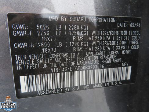 Used 2024 Subaru Outback Touring XT AWD/4WD image 29