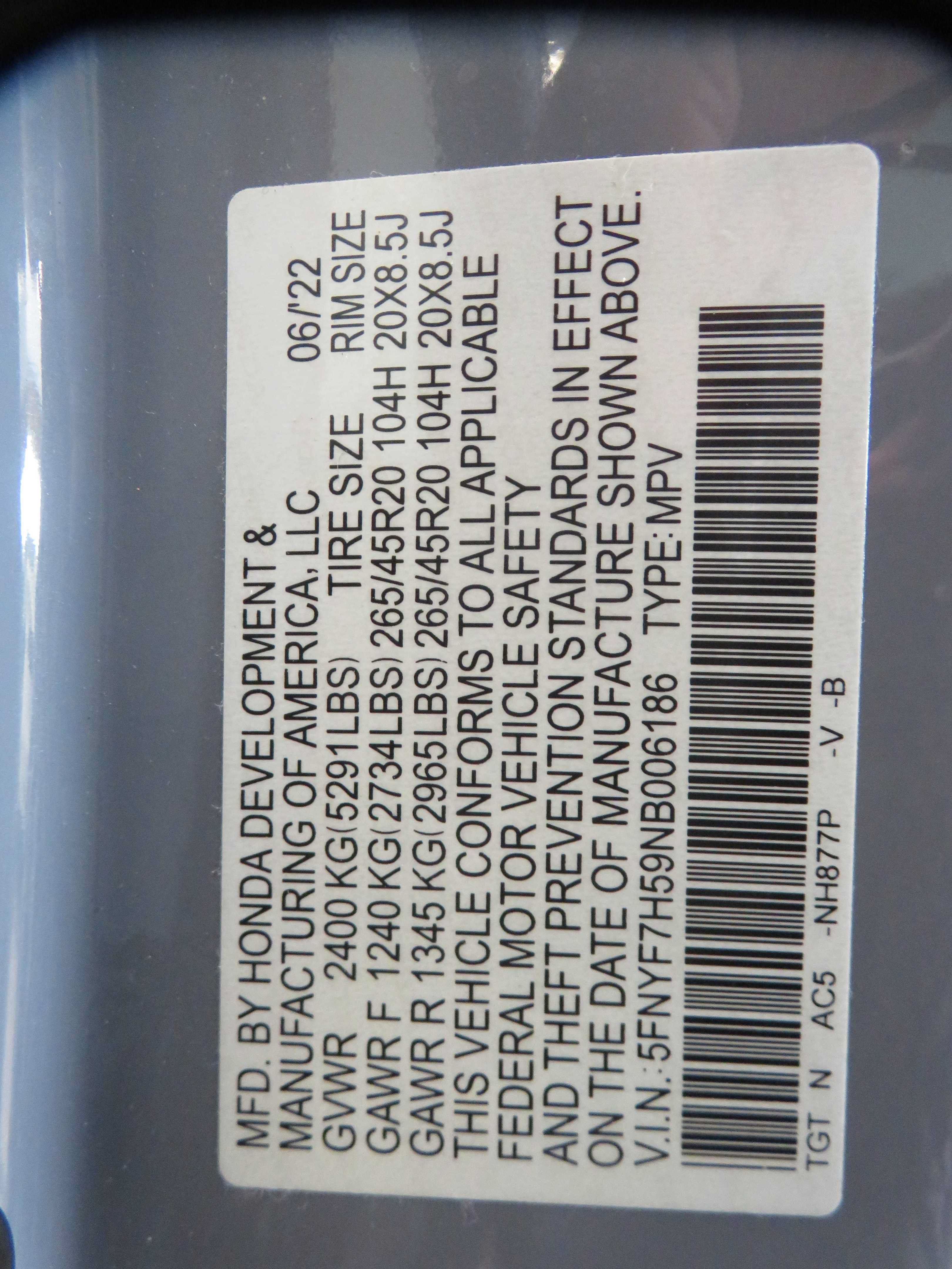 Used 2022 Honda Passport EX-L image 77