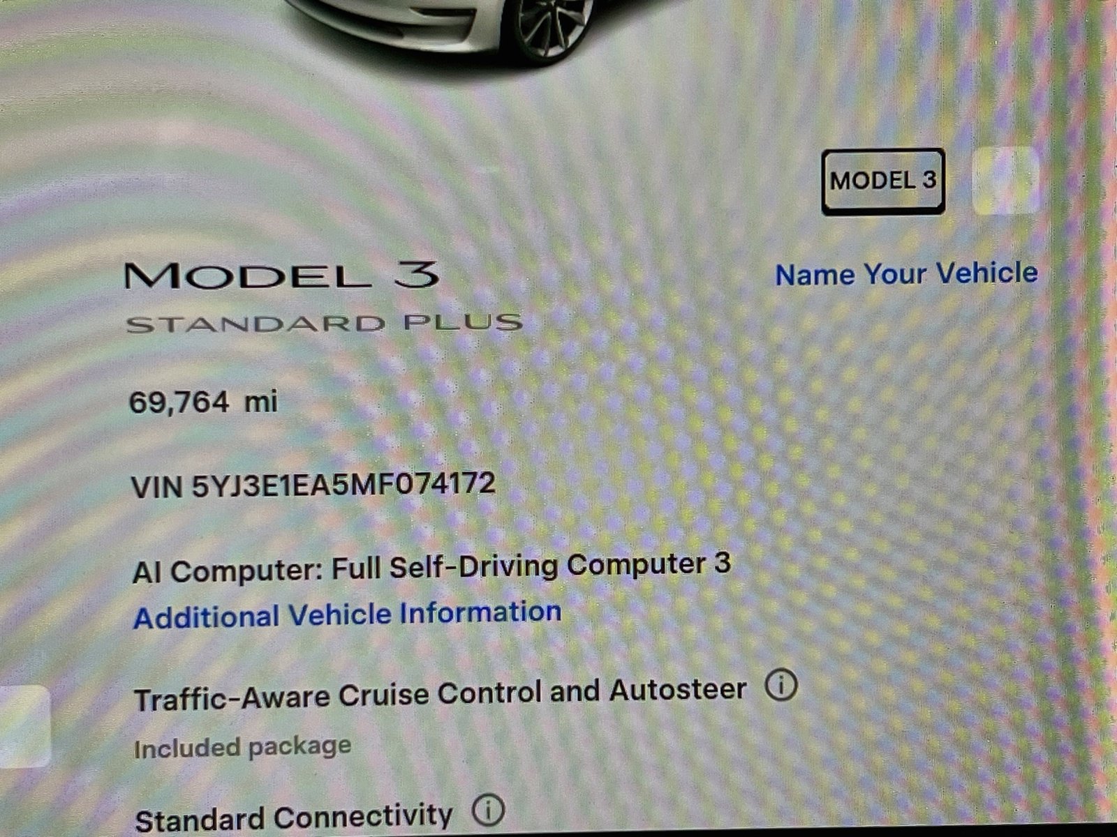 Used 2021 Tesla Model 3 Standard Range Plus RWD image 8