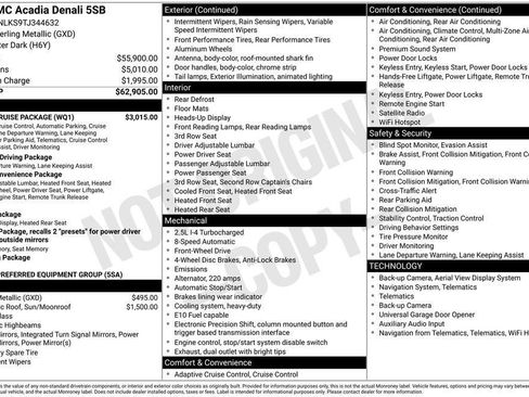 New 2026 GMC Acadia Denali w/ Super Cruise Package FWD image 26