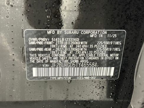 New 2026 Subaru Outback Limited XT w/ Premium/Limited Package 2 image 30