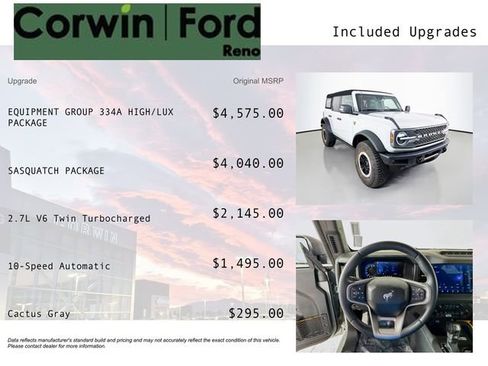 Certified 2024 Ford Bronco Badlands image 3