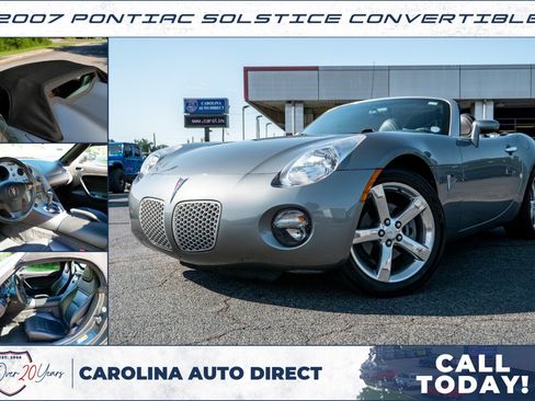Used 2007 Pontiac Solstice Convertible w/ Premium Package RWD image 1