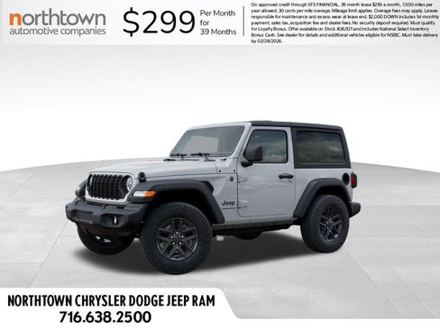New 2026 Jeep Wrangler Sport S image 2