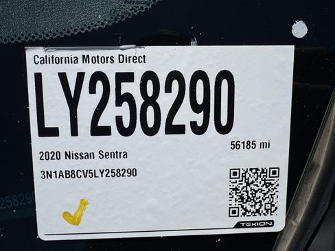 Used 2020 Nissan Sentra SV w/ SV Premium Package FWD image 19