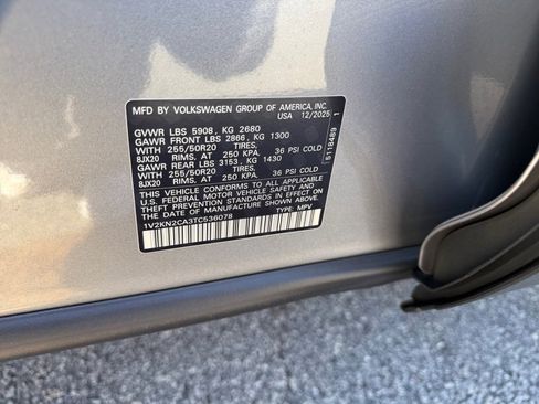 New 2026 Volkswagen Atlas SE image 33