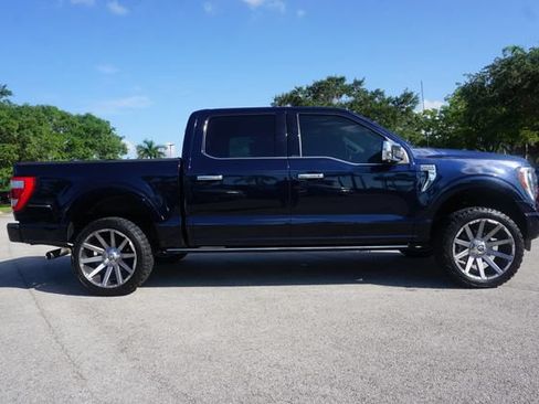 Certified 2022 Ford F150 Platinum w/ Equipment Group 701A High AWD/4WD image 14