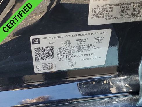 Certified 2020 Chevrolet Silverado 1500 LT w/ All-Star Edition AWD/4WD image 33