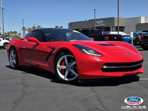 Used 2014 Chevrolet Corvette Stingray Coupe w/ 2LT Preferred Equipment Group image 1