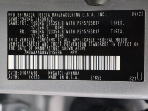 Certified 2022 Toyota Corolla Cross L FWD image 17