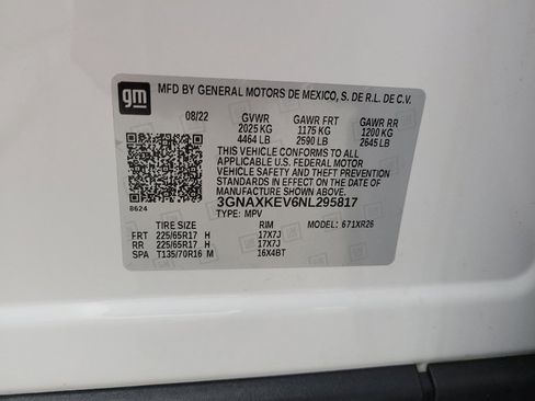 Used 2022 Chevrolet Equinox LT FWD image 33