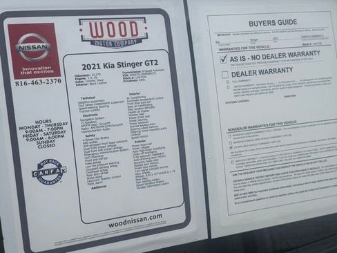 Used 2021 Kia Stinger GT2 image 11
