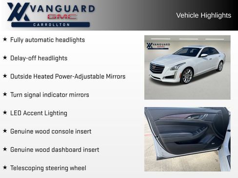 Used 2016 Cadillac CTS Sedan w/ Seating Package image 21