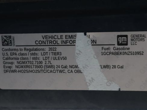 Used 2022 Chevrolet Silverado 1500 Custom RWD image 15