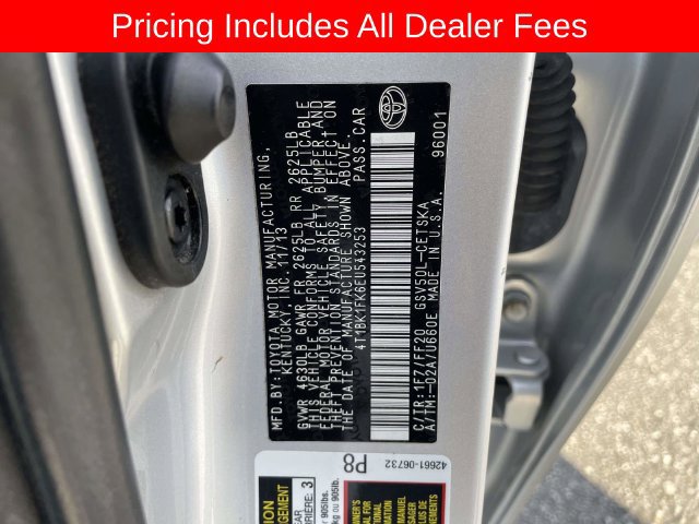 Used 2014 Toyota Camry SE w/ Moonroof Package FWD image 37