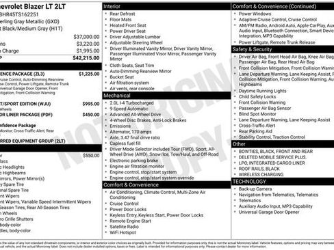 New 2026 Chevrolet Blazer LT w/ Convenience Package AWD/4WD image 6