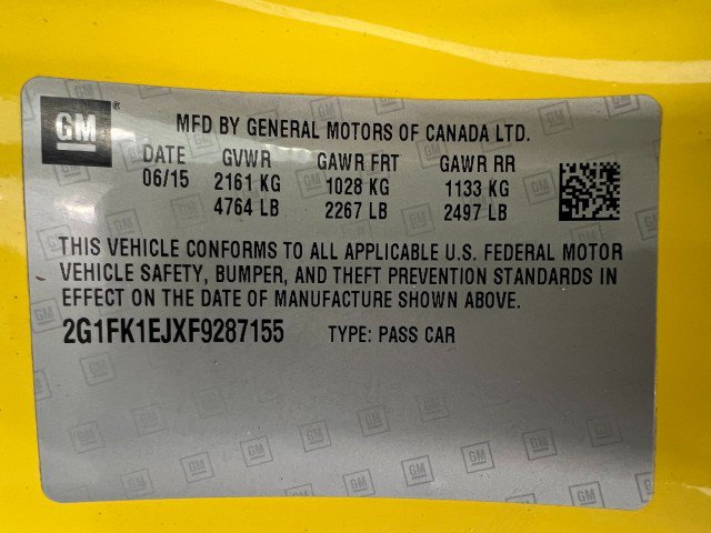 Used 2015 Chevrolet Camaro SS w/ RS Package RWD image 24