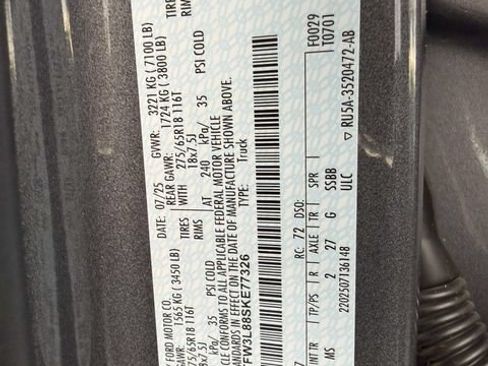 Used 2025 Ford F150 XLT w/ Equipment Group 301A Standard AWD/4WD image 21