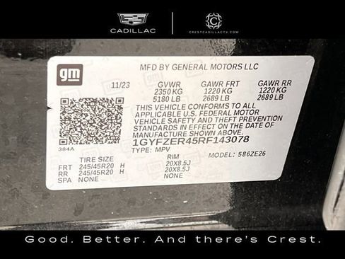 Certified 2024 Cadillac XT4 Sport w/ Cold Weather Package image 32