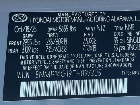 New 2026 Hyundai Santa Fe SE image 27