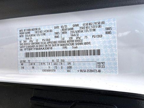 New 2025 Ford Transit 250 Low Roof w/ Electrician Trade Package image 11