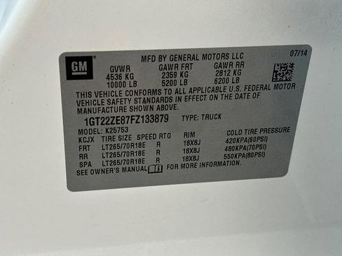 Used 2015 GMC Sierra 2500 SLT w/ Driver Alert Package image 28